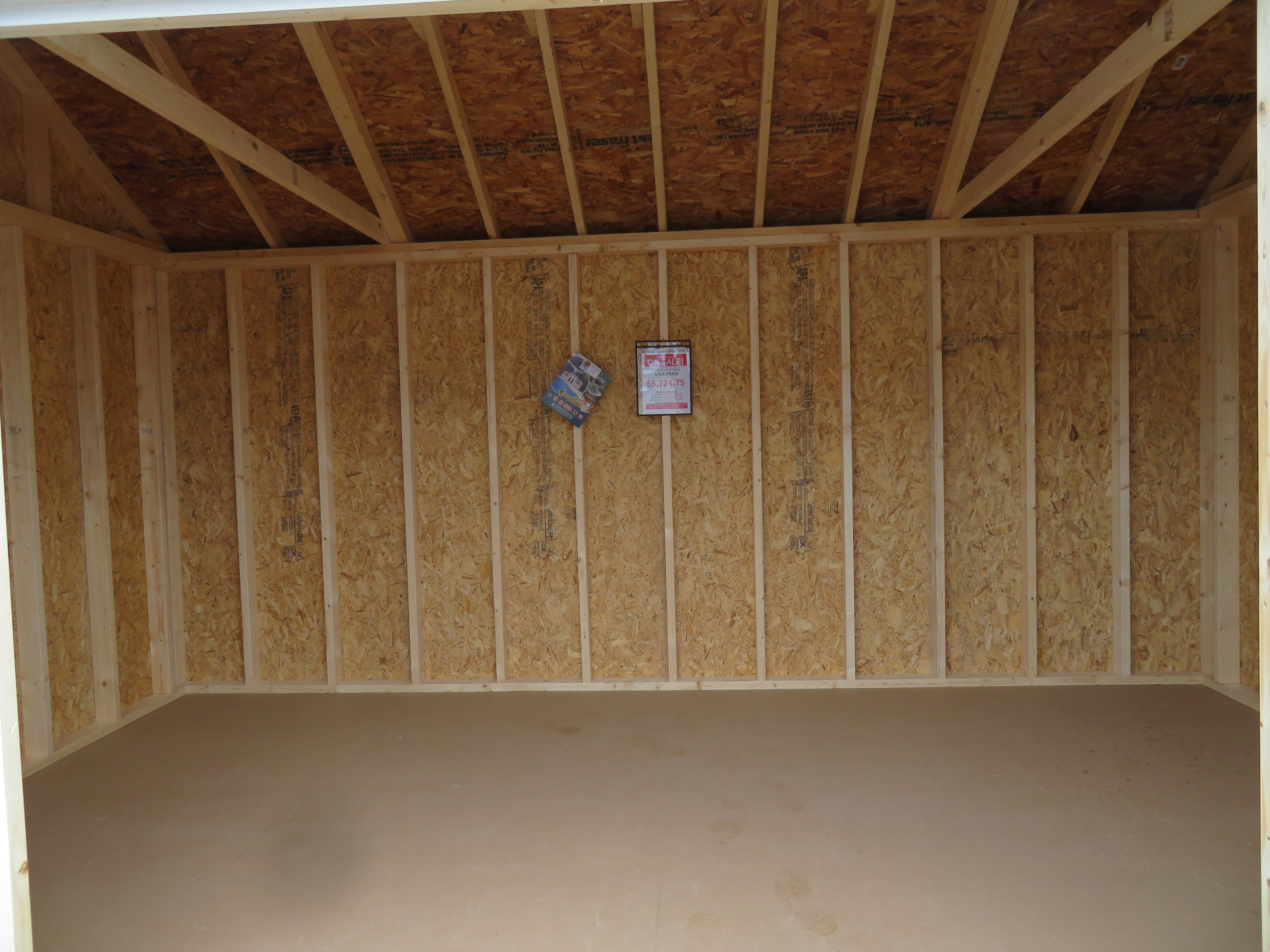 10x16 Old Hickory Buildings Dormer Shed